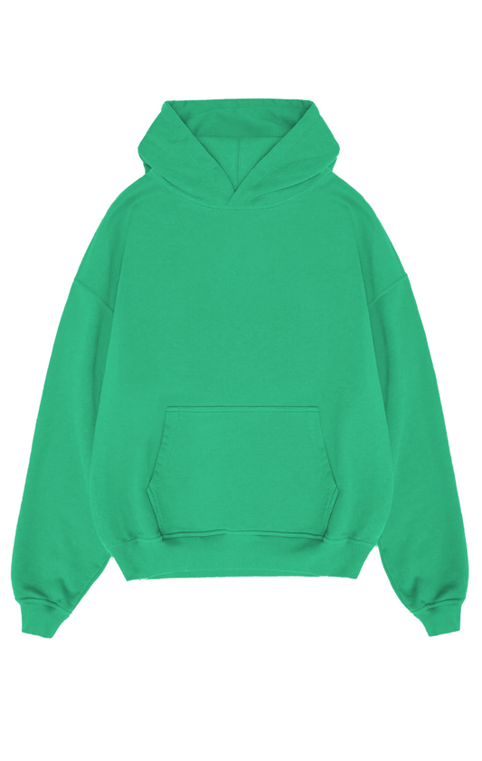 450 GSM BLANK HOODIE - GREEN