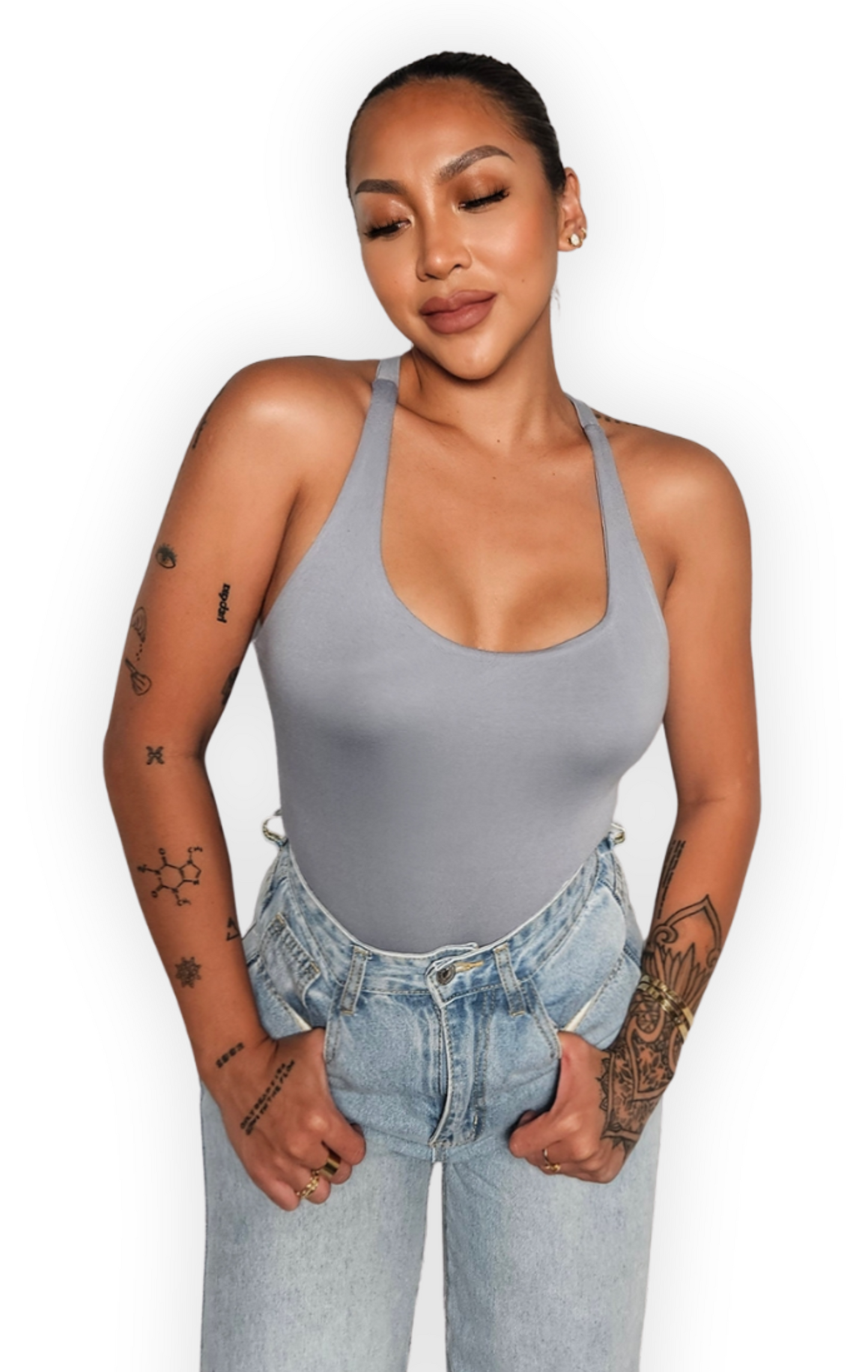 BEA DOUBLE LAYER RACER BACK TOP