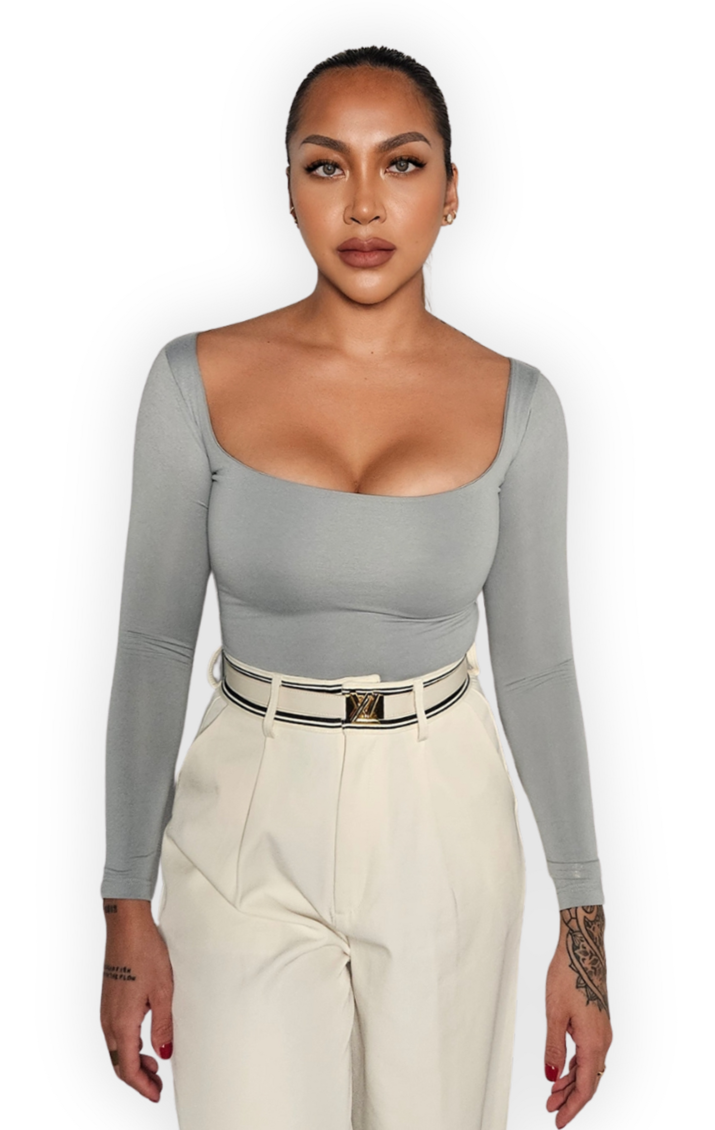 PATRICE DOUBLE LAYER LONGSLEEVE TOP