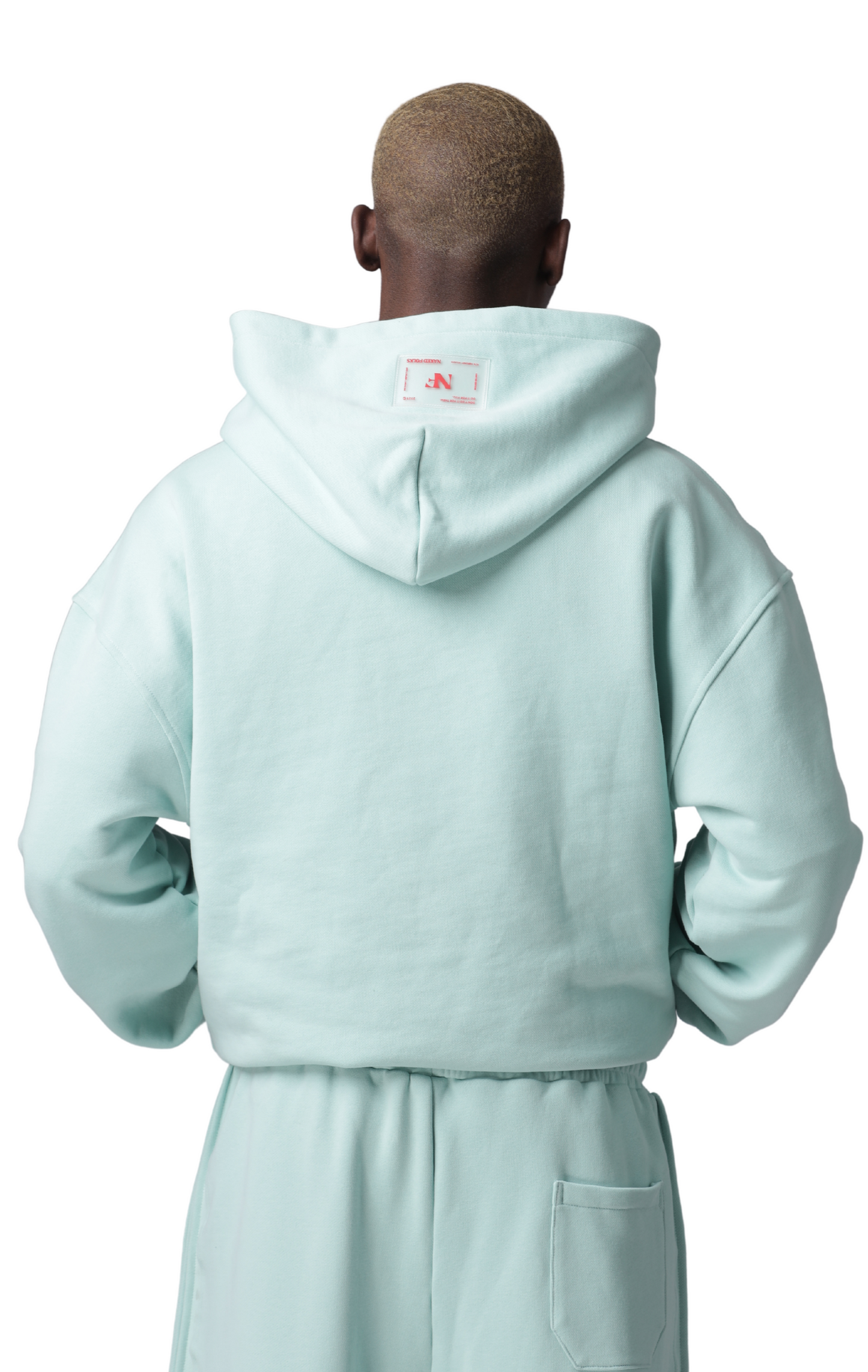 MINTY LOVE BOX HOODIE WITH PUFF PRINT