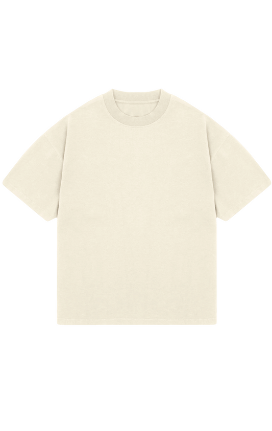 310 GSM OVERSIZE TEE - IVORY