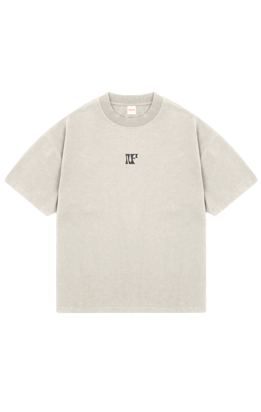 NF 310 GSM OVERSIZE TEE- IVORY