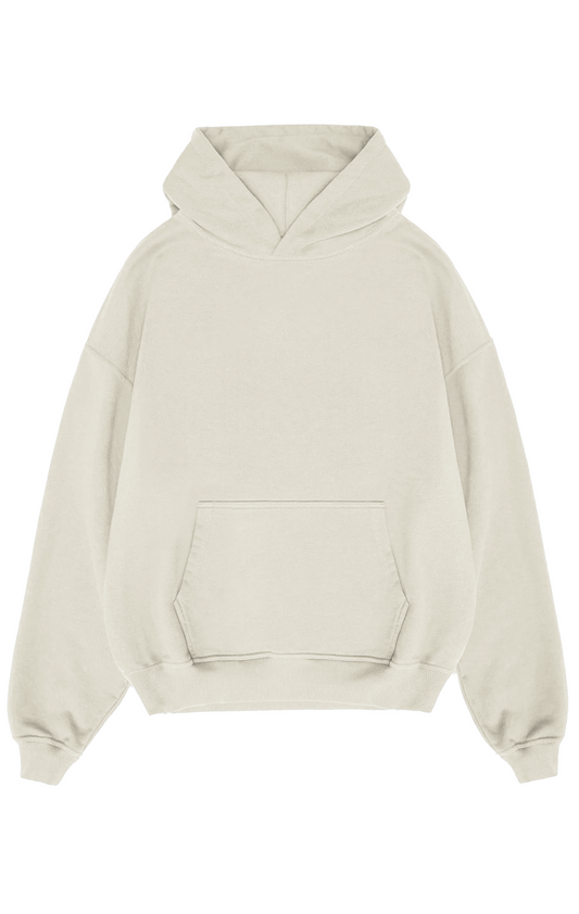 450 GSM BLANK HOODIE - OFF WHITE