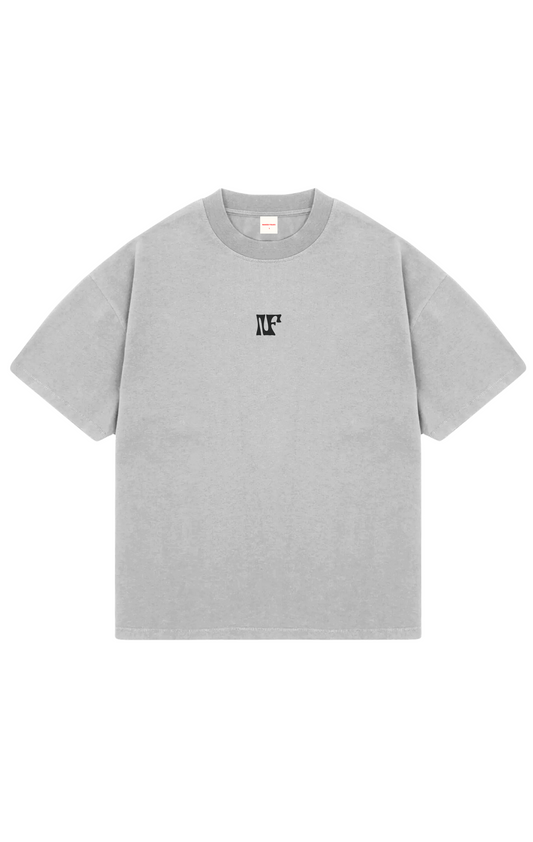 NF LOGO OVERSIZE TEE - ASH