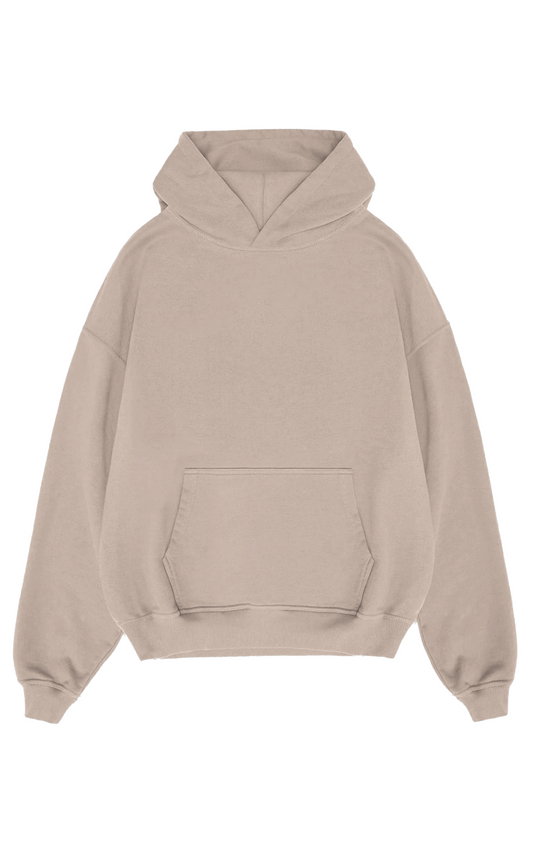 450 GSM BLANK HOODIE - TAUPE