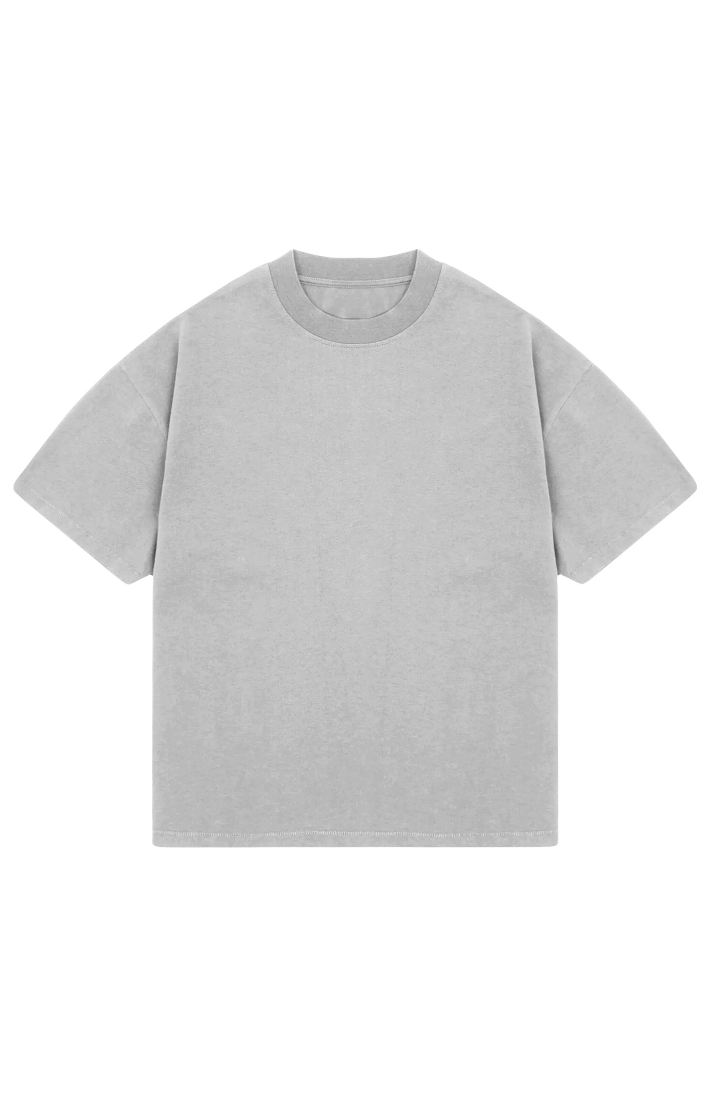 310 GSM OVERSIZE TEE - ASH