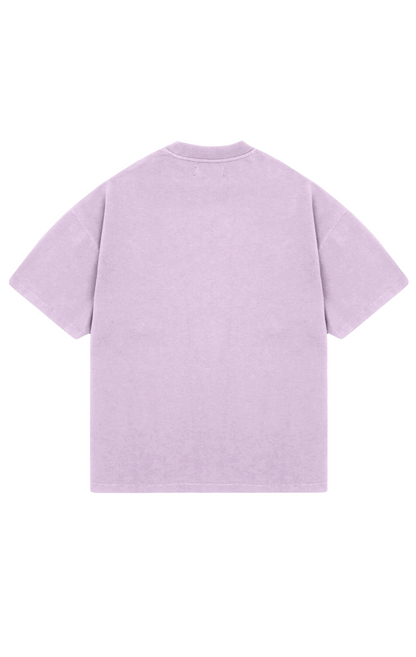 310 GSM OVERSIZE TEE - LILAC