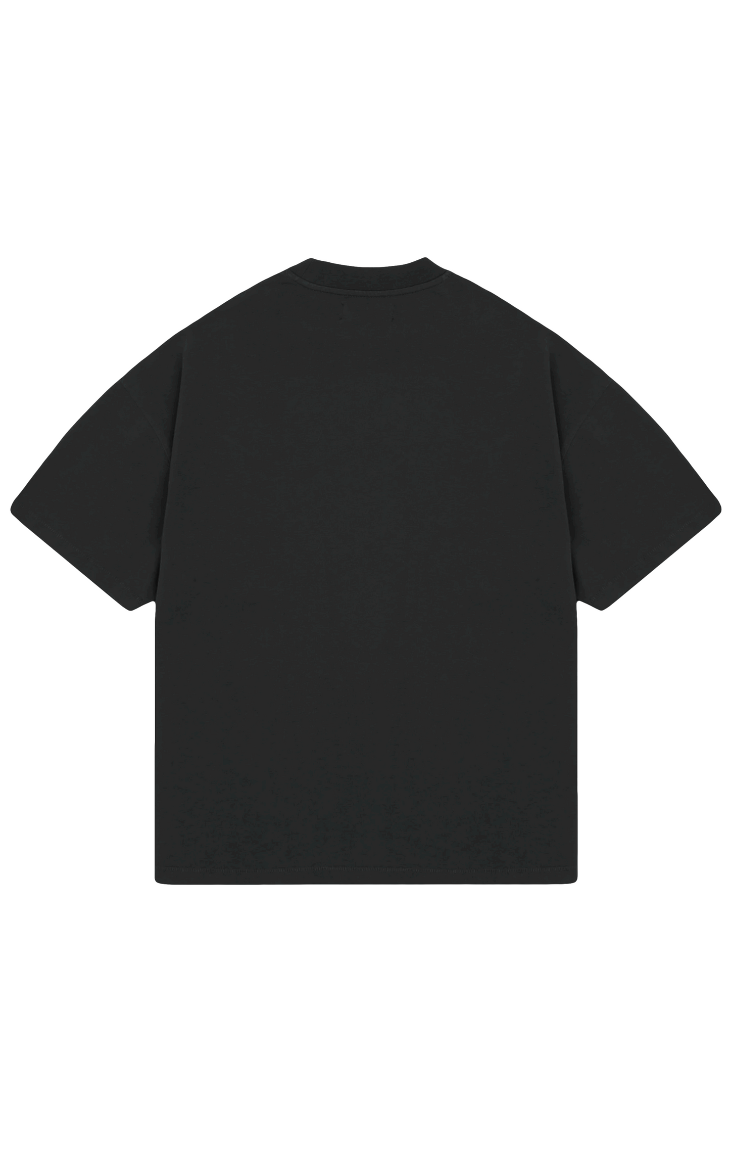 310 GSM OVERSIZE TEE - BLACK